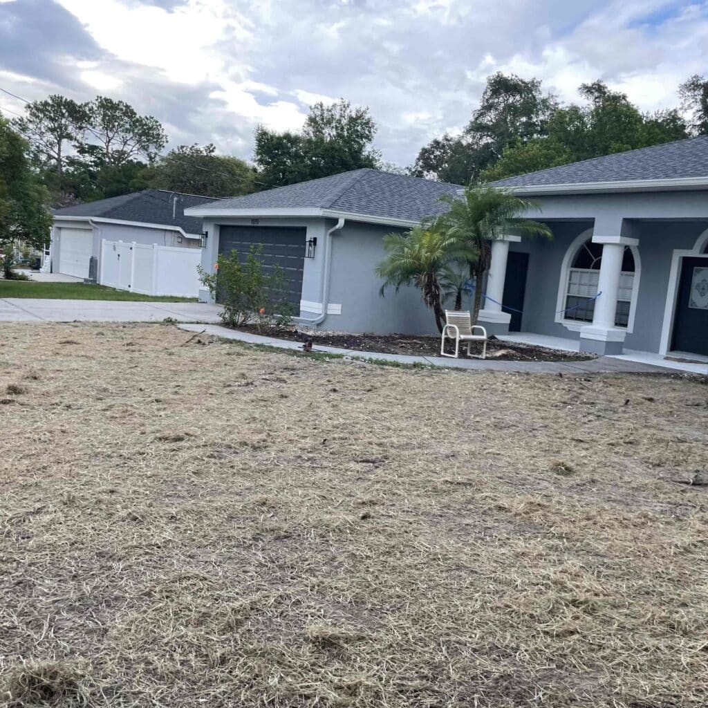 A house prepared for spring hill septic tank cleaning