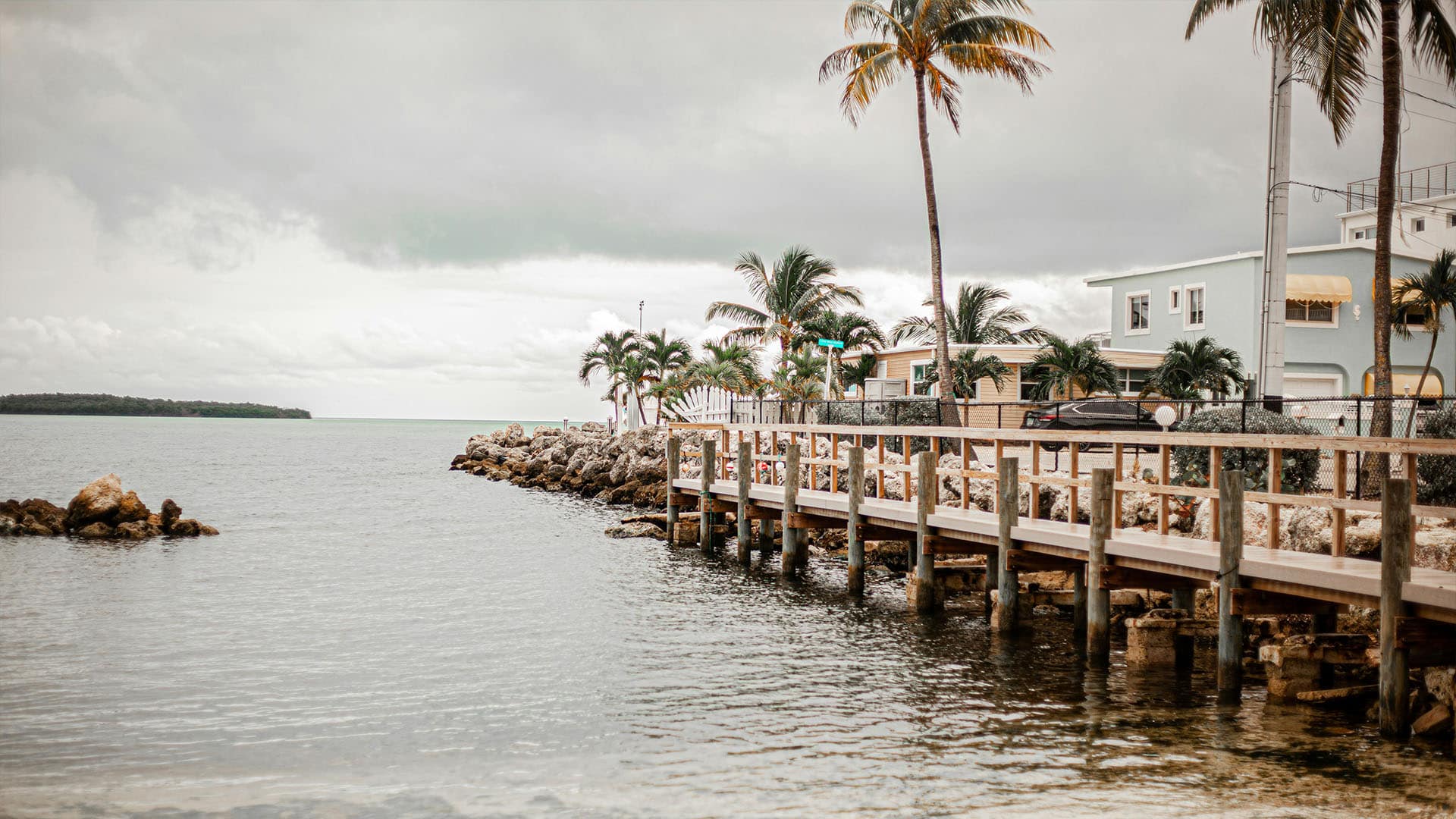 A pier in Largo, Florida.